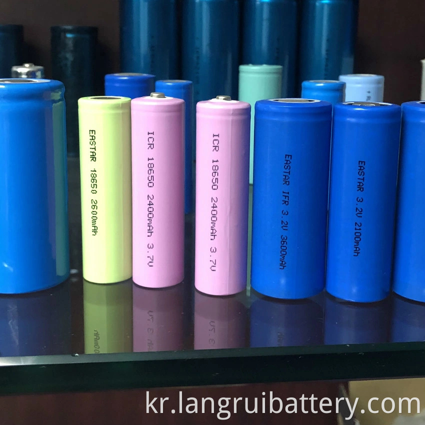 18650 3.7V 2400mah/ 2600mah 리튬 이온 배터리 배터리 3c 방전 속도